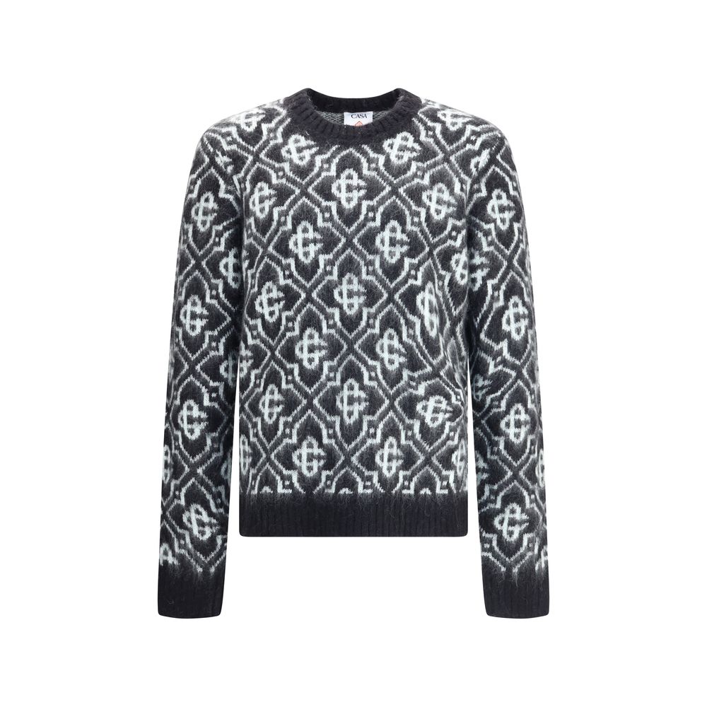 Casablanca Monogram Crew Sweater
